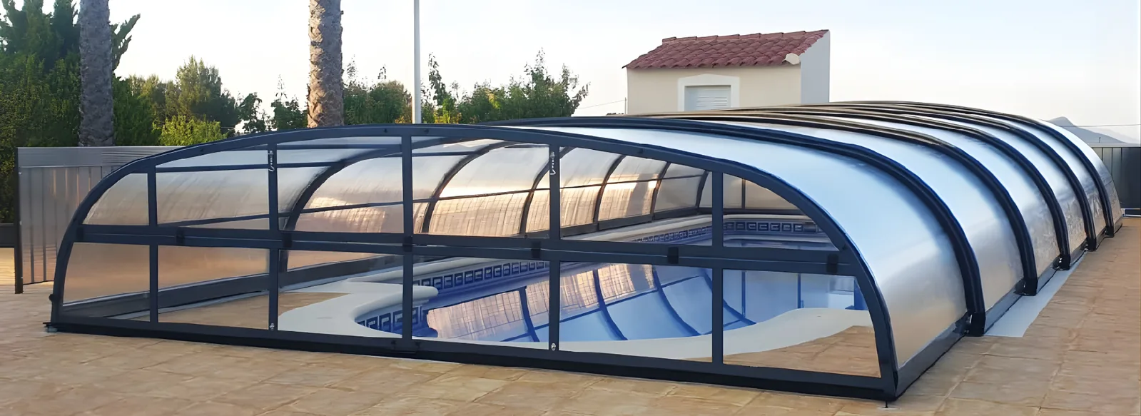 Motorisation d'abri de piscine dans le Gard